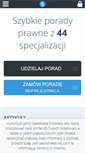 Mobile Screenshot of poradaprawna.pl